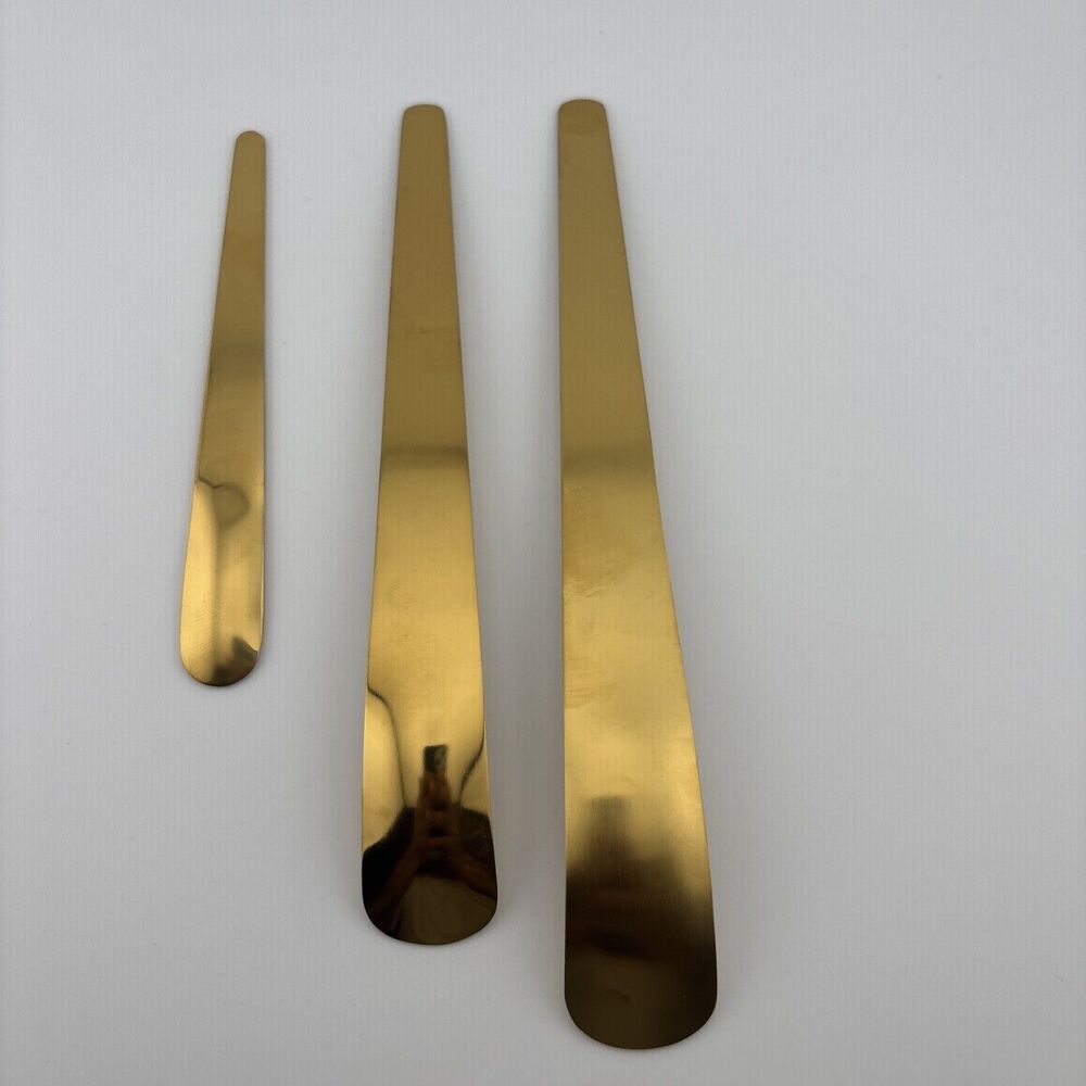 3 Pieces Dessert Spoons Durable Stainless Steel Ice Cream Spoon